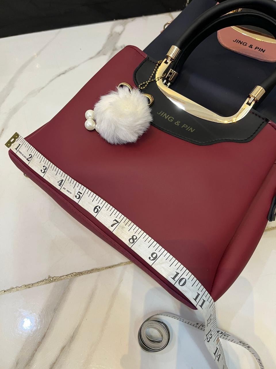 Premium 'JING & PIN' Ladies Handbag Collection with Clutch